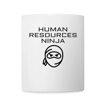 Human Resources Ninja Funny HR Manager Employee - Mug - white - Front