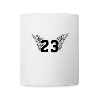 Basketball number 23 Michael Jordan - Mug - white - Front
