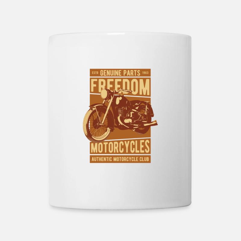 BIKE GARAGE - Mug - white