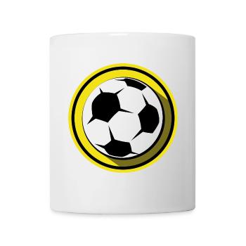 fußball dortmund Ball Illustration Symbol Farben - Tasse - Weiß - Vorne