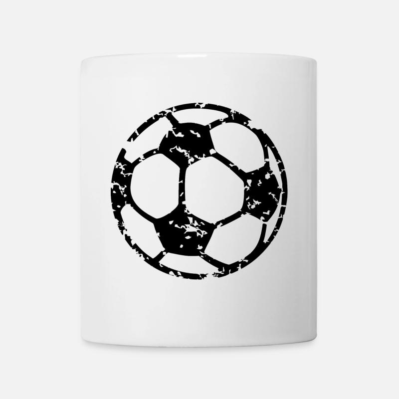 Fußball - Tasse - Weiß