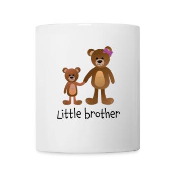 sweet bears siblings, bear, little brother - Mug - white - Front