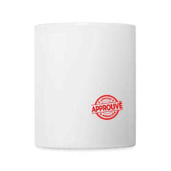 Girl Power Mutiges Drehbuch-Design - Tasse - Weiß - Vorne