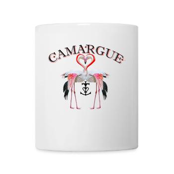 flamingo duo Camargue - Mug - white - Front