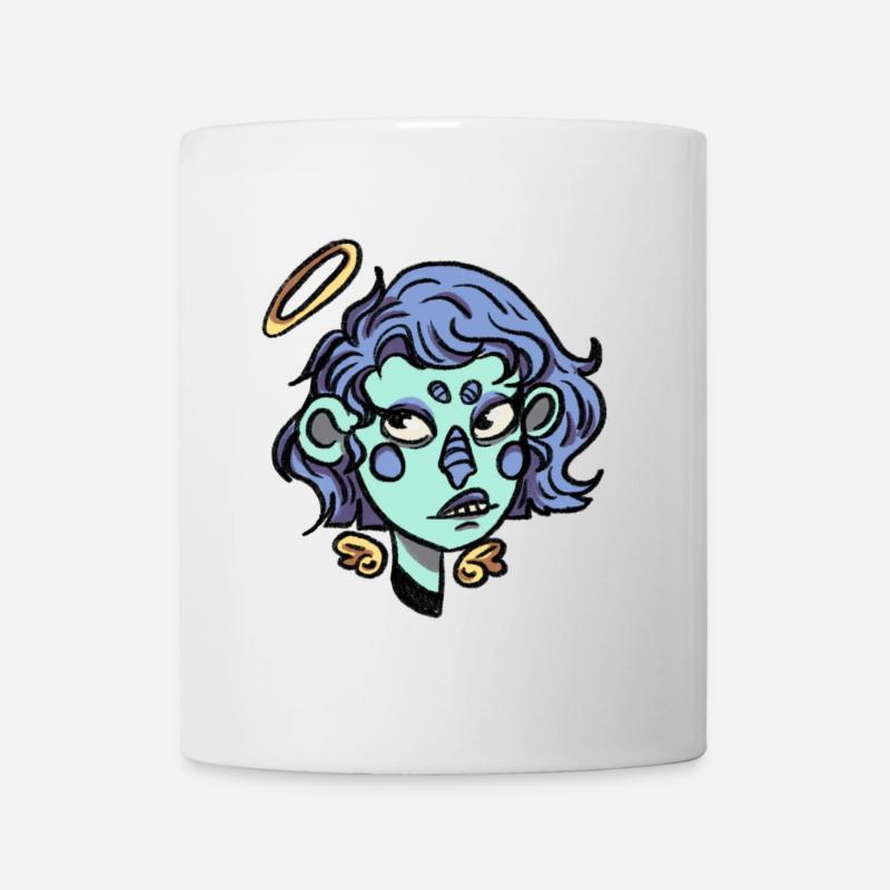 ange - Mug blanc - blanc