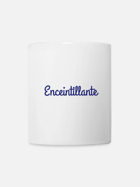 Enceintillante - Mug blanc - blanc