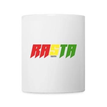 Rasta Color Block Logo - Mug - white - Front