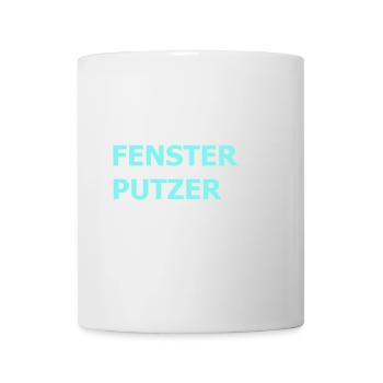 Bester Fensterputzer Reiniger Hausmann Geschenk - Tasse - Weiß - Vorne