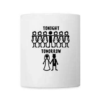 Bachelor Party Wedding Shower Wedding Party - Mug - white - Front