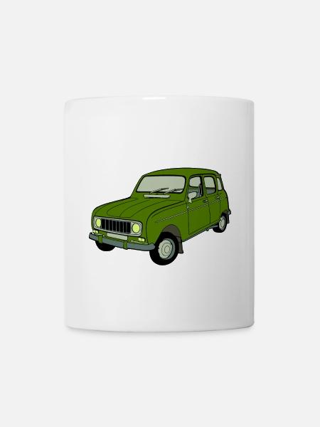 R4 Hochdachkombi - Tasse - Weiß
