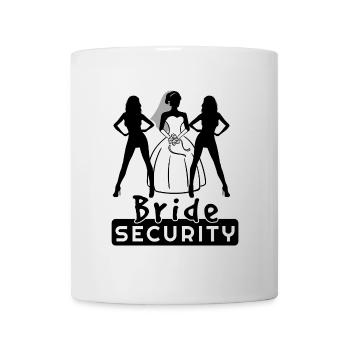Bride Team Security Hen Party - Mug - white - Front