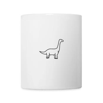 Dinosaurier - Tasse - Weiß - Vorne
