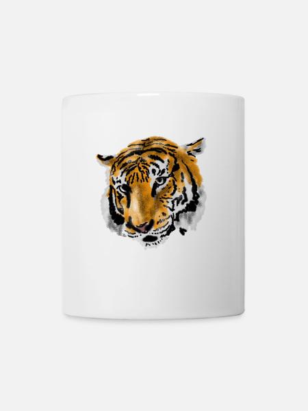 tiger - Mug - white