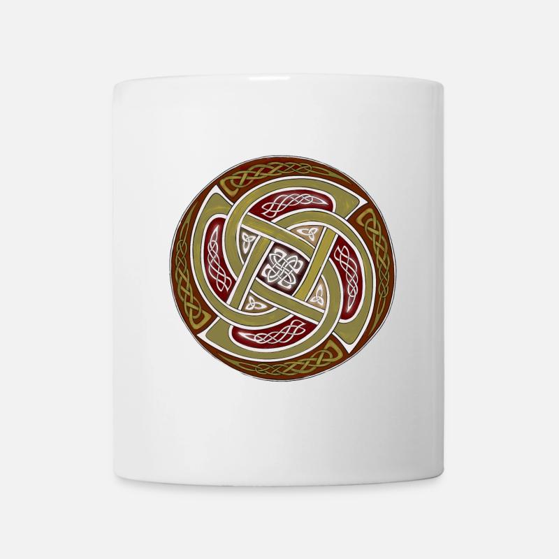 Celtic Ornaments 02 - Mug - white