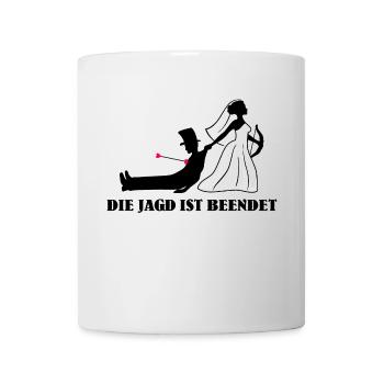 Cooler Spruch Junggesellinnenabschied Hochzeit - Tasse - Weiß - Vorne
