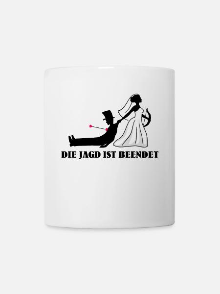 Cooler Spruch Junggesellinnenabschied Hochzeit - Tasse - Weiß