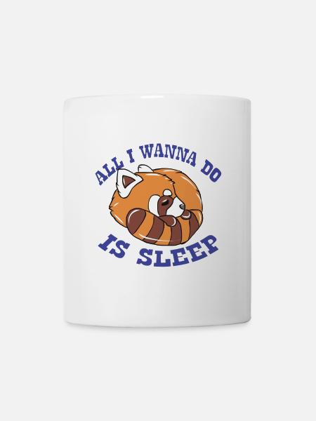 Roter Panda - Tasse - Weiß