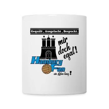 Hamburg , Tradition , Fußball , Fan Leben (25) - Tasse - Weiß - Vorne