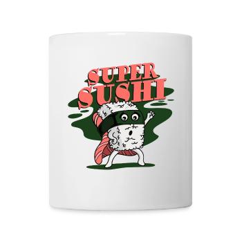 Sushi Japan Japanisches Essen Lieblingsessen - Tasse - Weiß - Vorne