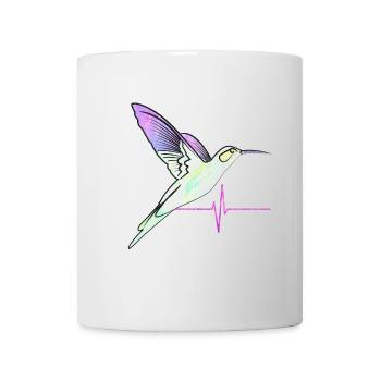 Kolibri effect heartbeat - Mug - white - Front