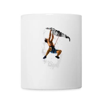 climbing - Mug - white - Front
