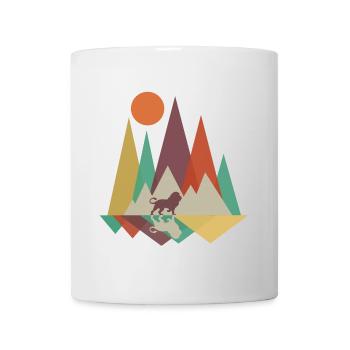 lion king - Mug blanc - blanc - Devant