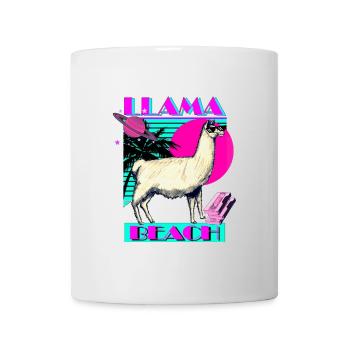 Llama Beach - Mug - white - Front