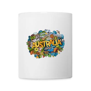 Australien - Tasse - Weiß - Vorne
