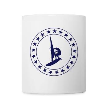 Windsurfing / Windsurfen / Planche à voile - Tasse - Weiß - Vorne