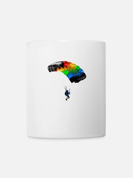 parachute - Mug blanc - blanc