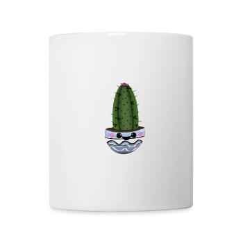 MIGNON PINCUSHION CACTUS POT - Mug blanc - blanc - Devant