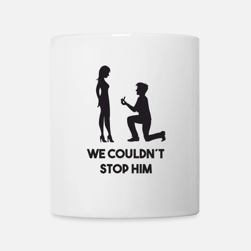 Junggesellenabschied Lustig Spruch Hochzeit Party - Tasse - Weiß