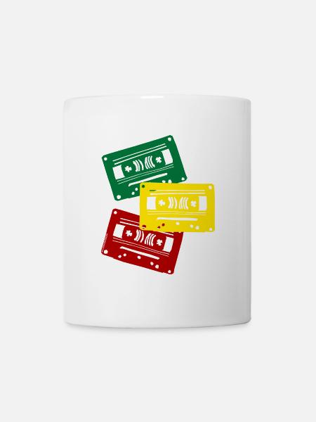 Kassettenfarben Trio - Tasse - Weiß