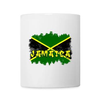 Jamaica Graffiti Flag Design - Mug - white - Front