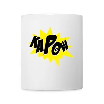 kapow - Tasse - Weiß - Vorne