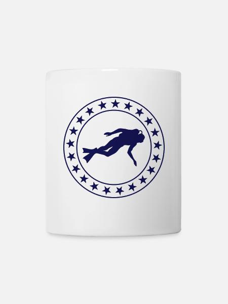 Diving - Tasse - Weiß