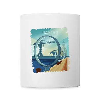 Nantes - Mug blanc - blanc - Devant