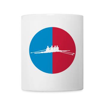 Rowing / Rower / Rudern / Ruderer - Tasse - Weiß - Vorne