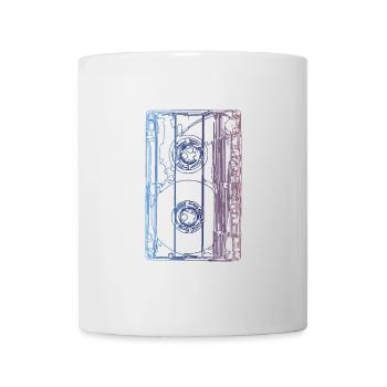 Vintage cassette - Mug - white - Front