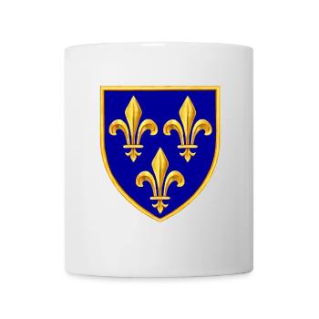 Lilie blüht - Tasse - Weiß - Vorne