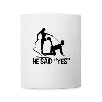 Bride Groom Marriage Marriage Married saying - Mug - white - Front