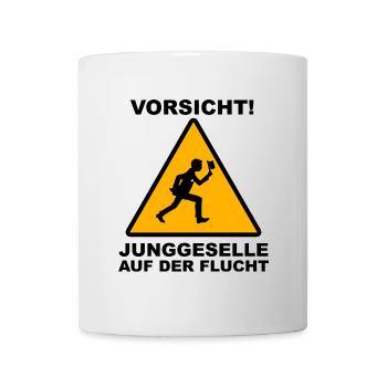 Bachelor Escape Funny saying Wedding Shower Party - Mug - white - Front
