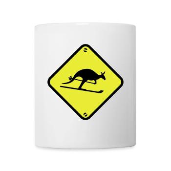 skiing - Mug - white - Front