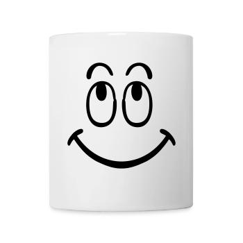 smiley - Mug - white - Front