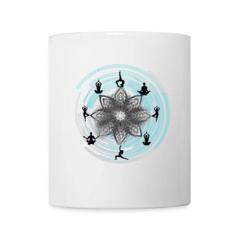 yoga - Mug - white - Front