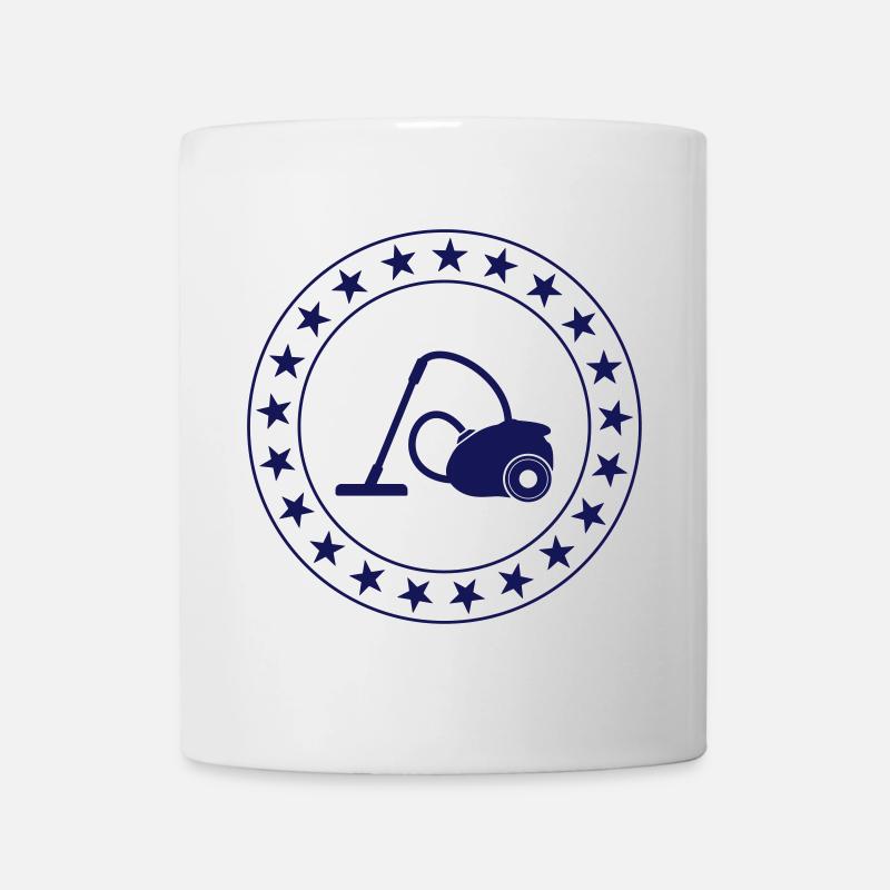 Cleaning / Reinigung / Ménage - Mug blanc - blanc