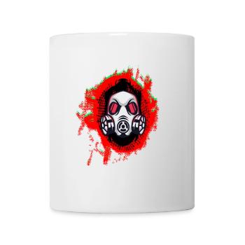 Urban Comic Hero - Funny Fictional Head - Mug - white - Front