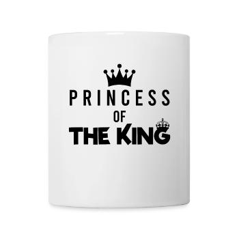 Princesse du roi papa papa papa t-shirt - Mug blanc - blanc - Devant
