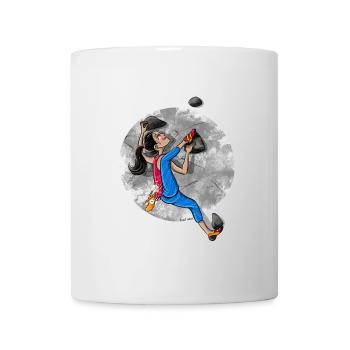 Flexibility - Climbing T-Shirt - Mug - white - Front