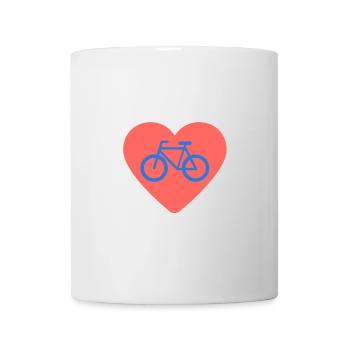 bike cycle - Mug - white - Front